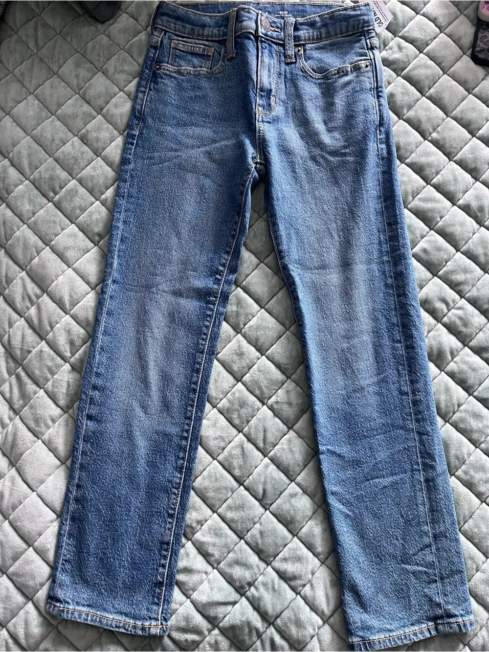 NEW Old Navy Stretch 360 Slim Denim Jeans Size 8